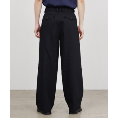 【予約商品】MARKAWARE  TRIPLE PLEATED WIDE TROUSERS