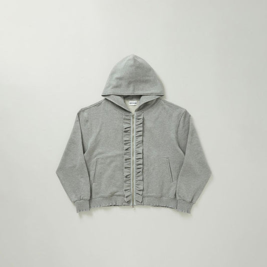 NICK GEAR Frill Zip up sweat