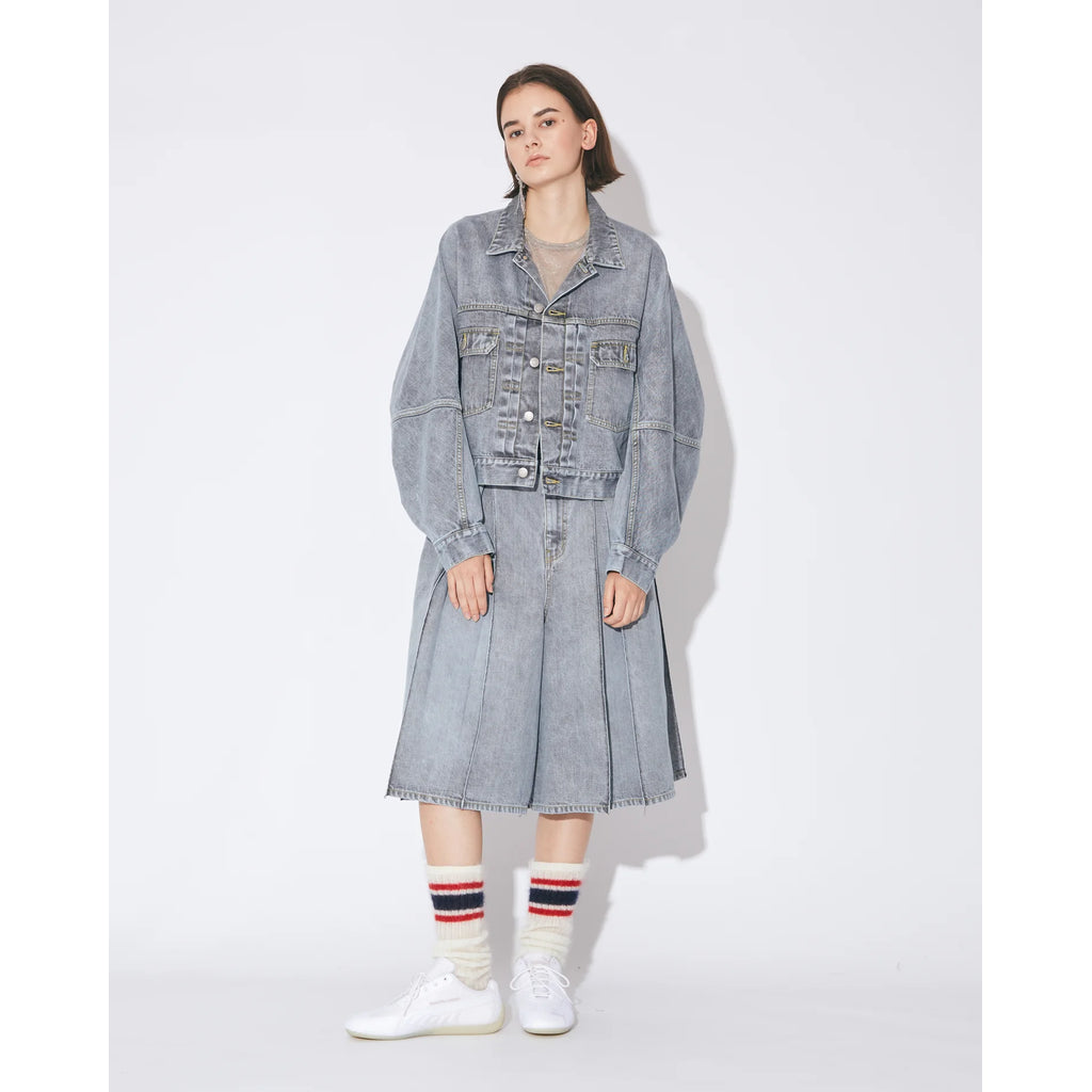 beautiful people selvedge denim o/d no shoulder blouson
