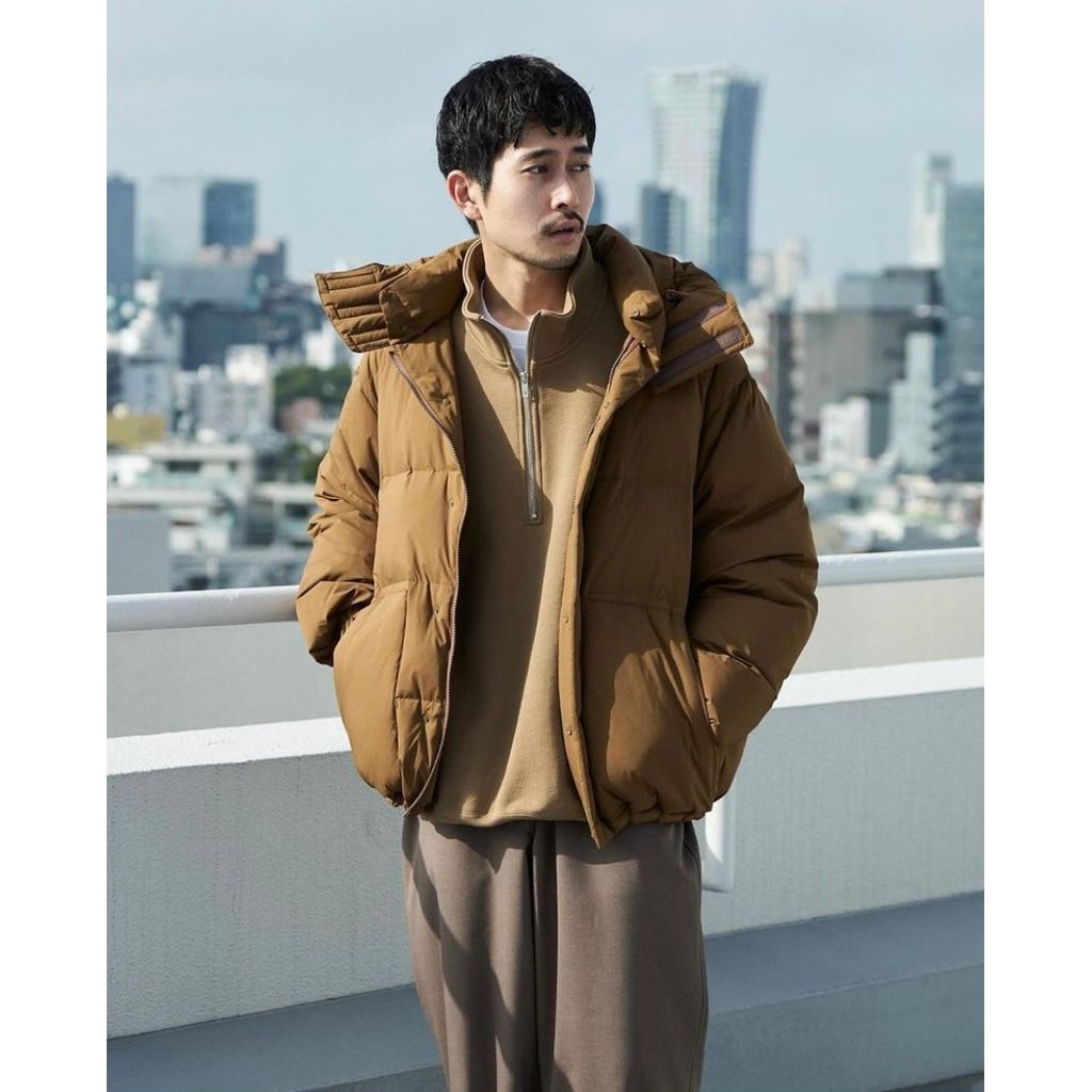 FreshService "CORPORATE DOWN JACKET" BROWN