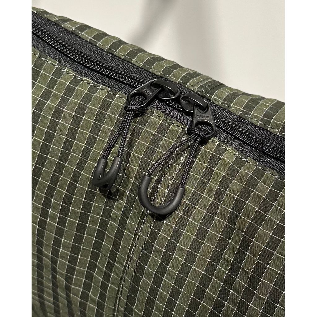 COMME des GARCONS HOMME POLYESTER CHECK PATTERN BAG（KAHKI）