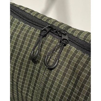 COMME des GARCONS HOMME POLYESTER CHECK PATTERN BAG（KAHKI）