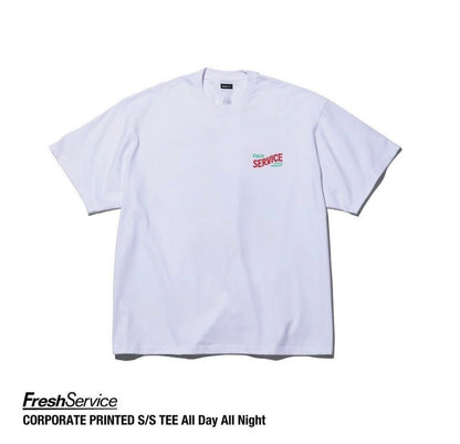 FreshService CORPORATE PRINTED S/S TEE All Day All Night