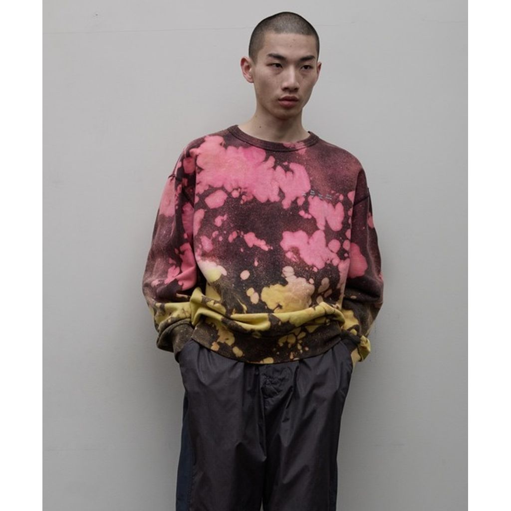 BAL LOGO TIE DYE LS TEE by YUKIDYE
