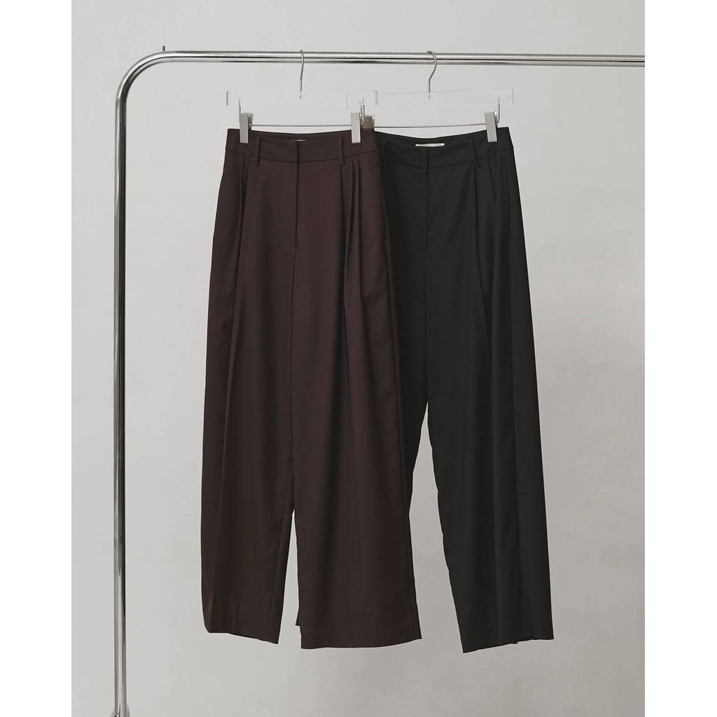 TODAYFUL Lightweight Tuck Trousers