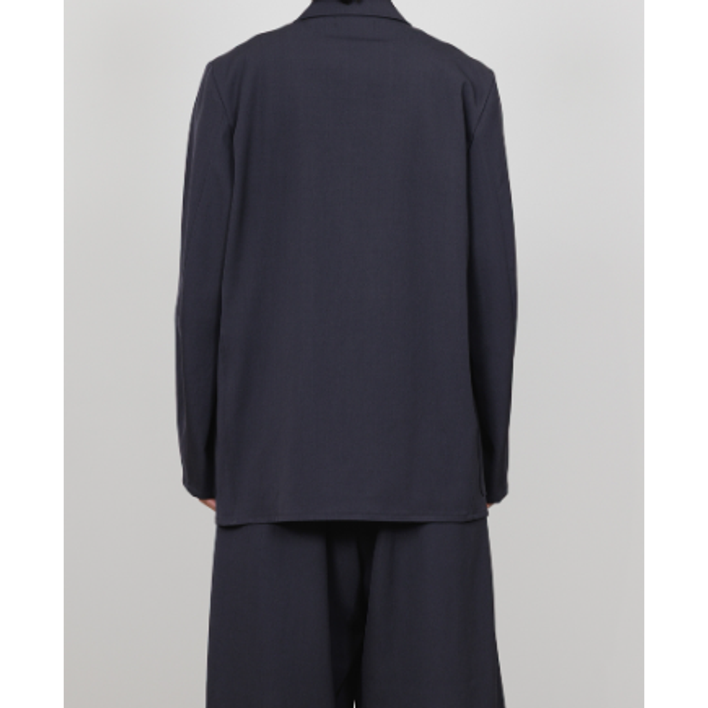 marka 2/60 Washer Wool Gabardine W.B Jacket Loose Fit