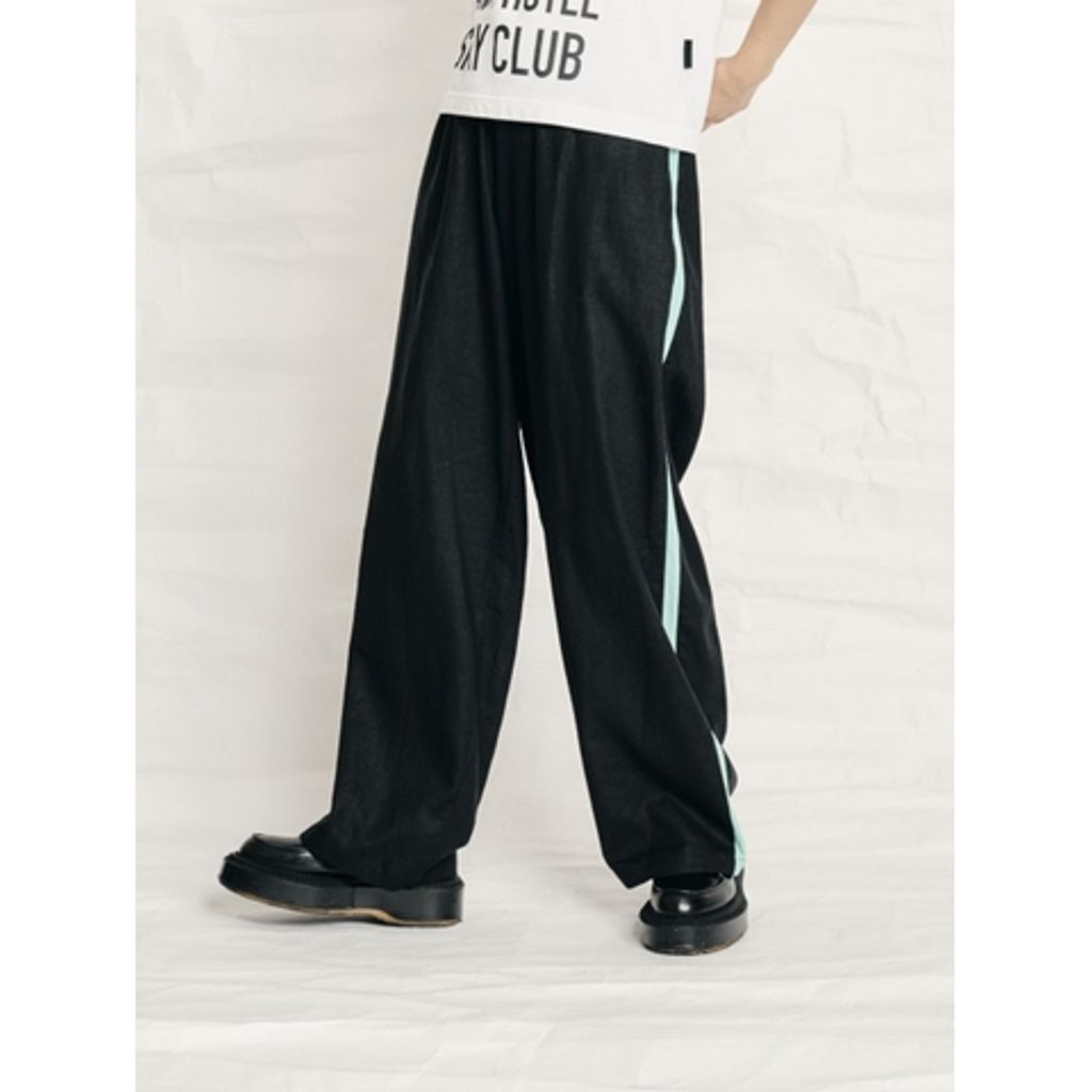 THOMAS MAGPIE Ramie pants