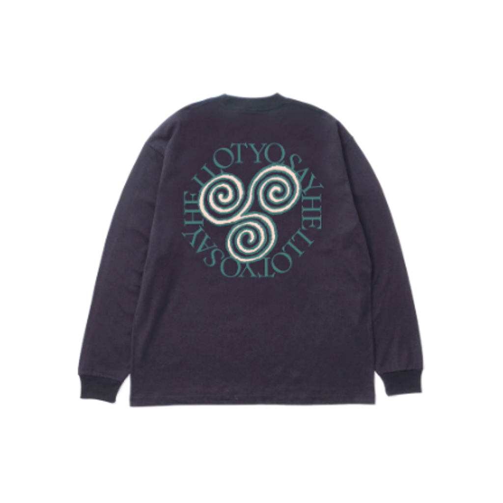 【予約商品】SAYHELLO Pigment Slap Logo Tee