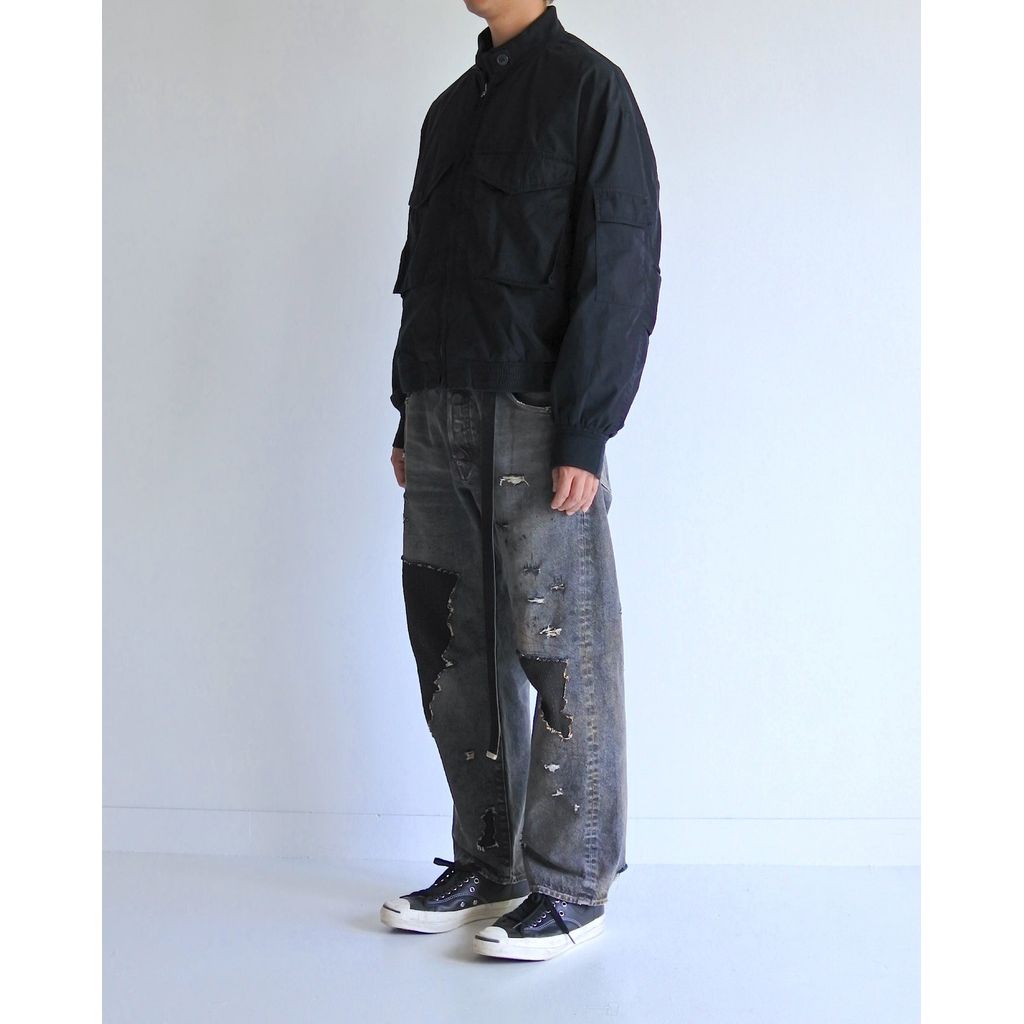 ANACHRONORM AN336 TYPE G-8 FLIGHT JACKET BLACK