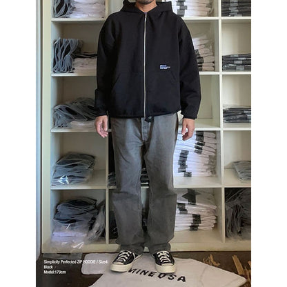 MINE  “Simplicity Perfected” ZIP-UP HOODIE