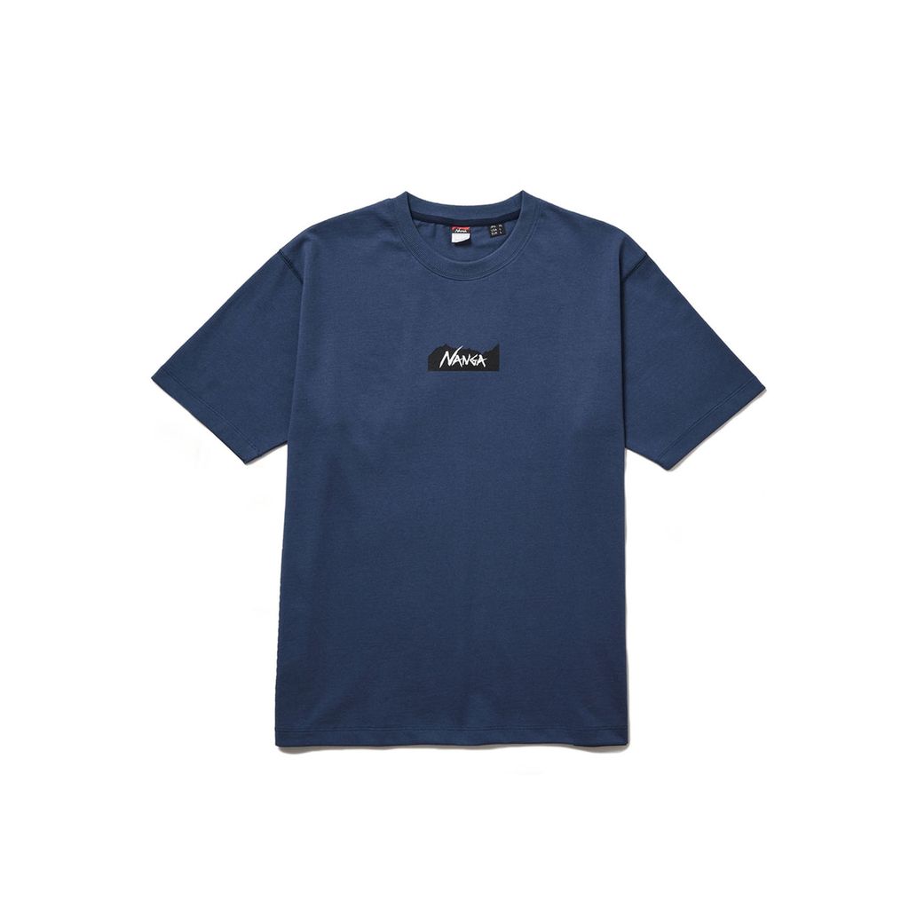 NANGA  ECO HYBRID MT LOGO TEE(UNISEX)