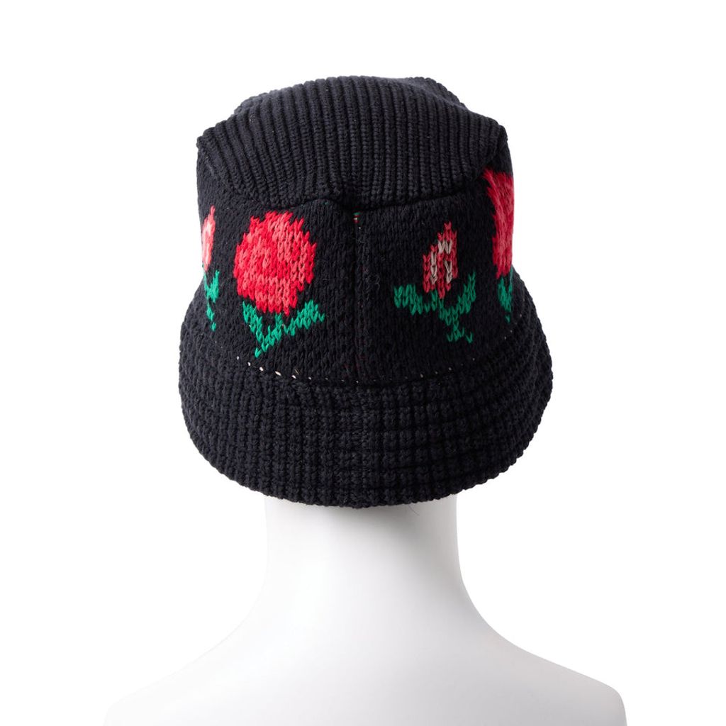 NEW ERA ニットバケット ローズ ブラック 14667667