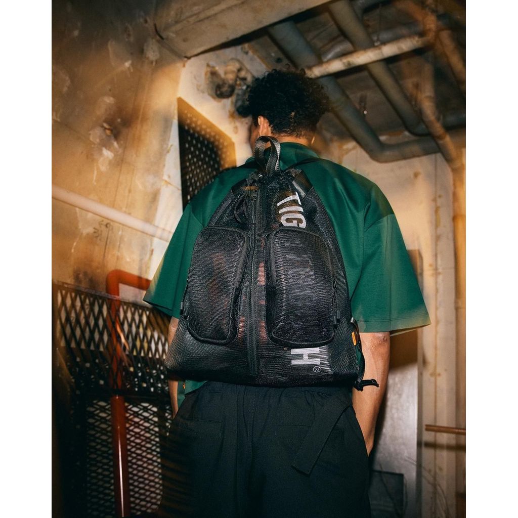 TIGHTBOOTH LOGO MESH KNAPSACK
