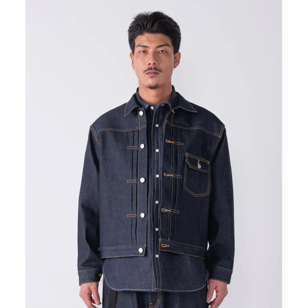 BEDWIN & THE HEARTBREAKERS RAW DENIM JACKET CASSIDY