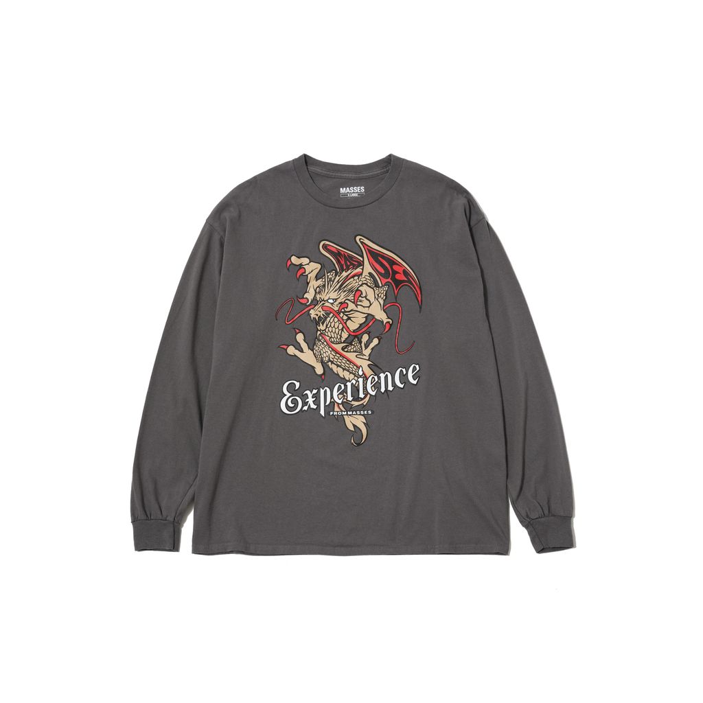 MASSES T-SHIRT L/S DRAGON