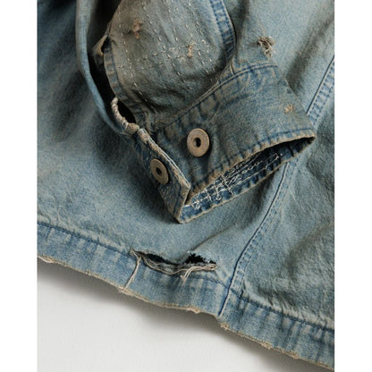 ANACHRONORM REMAKED DENIM WORK JACKET INDIGO (REMAKE)