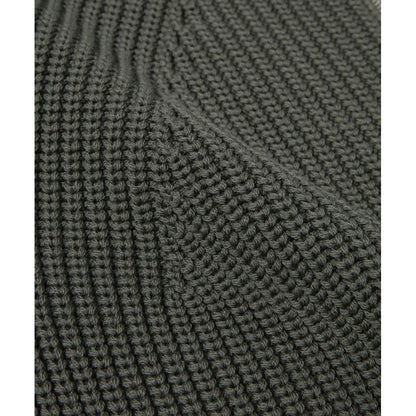 COMME des GARCONS HOMME BATONER W-NAME WOOL KNIT ZIP CARDIGAN（KAHKI）