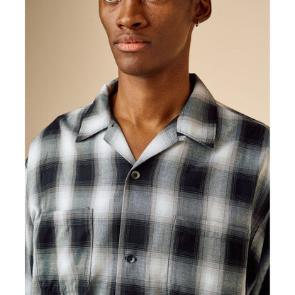 BEDWIN & THE HEARTBREAKERS FIVE BROTER Ex. L/S CHECK SHIRT "VIN"