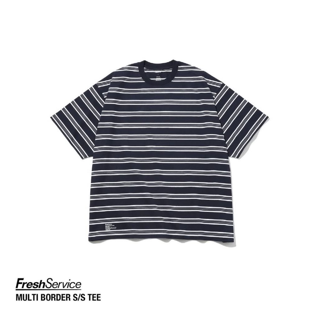 FreshSevice "MULTI BORDER S/S TEE"