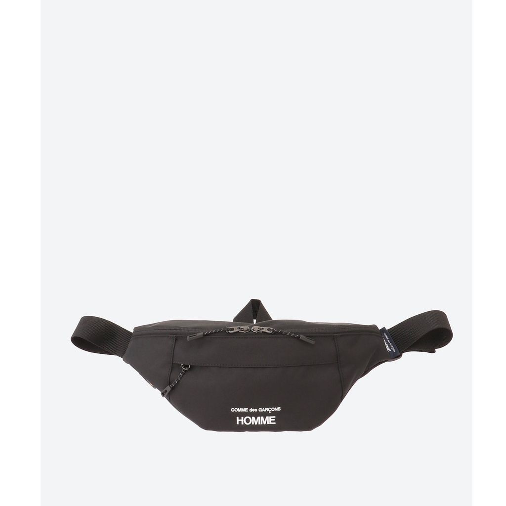 COMME des GARCONS HOMME POLYESTER CORDURA WAIST BAG（BLACK）