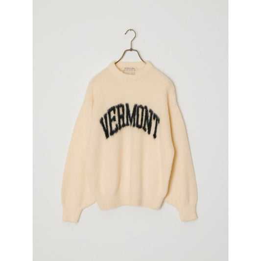 REMI RELIEF 起毛ニットクルー(VERMONT)ニット
