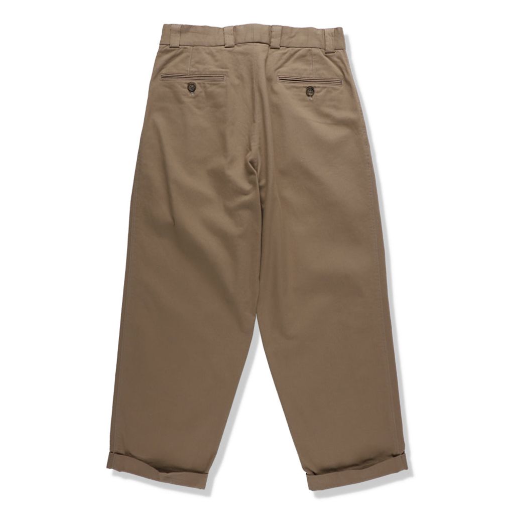 is-ness KERSEY STRAIGHT PANTS
