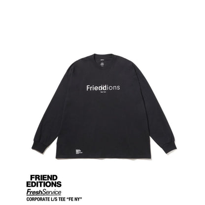FreshSevice × FRIEND EDITIONS CORPORATE L/S TEE "FE NY"