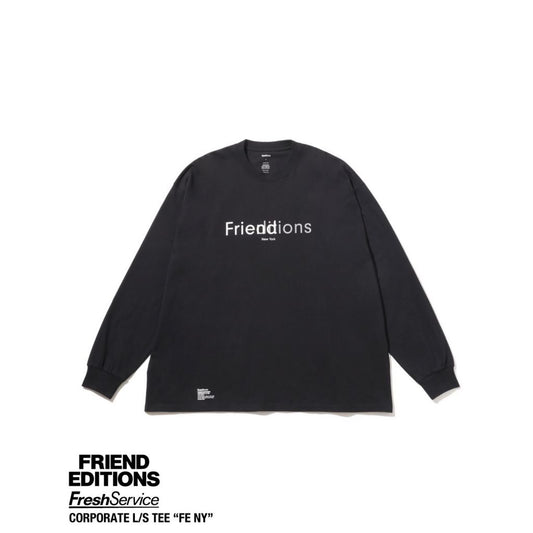 FreshSevice × FRIEND EDITIONS CORPORATE L/S TEE "FE NY"