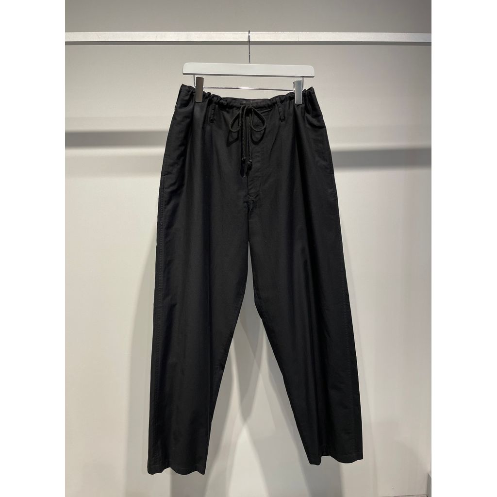 Ground Y   COTTON TWILL WAIST DRAWSTRING PANTS