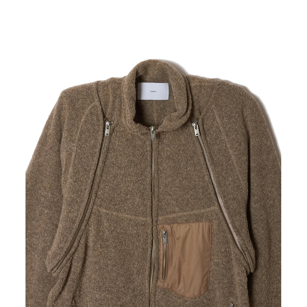 SUGARHILL BOA ZIP JACKET