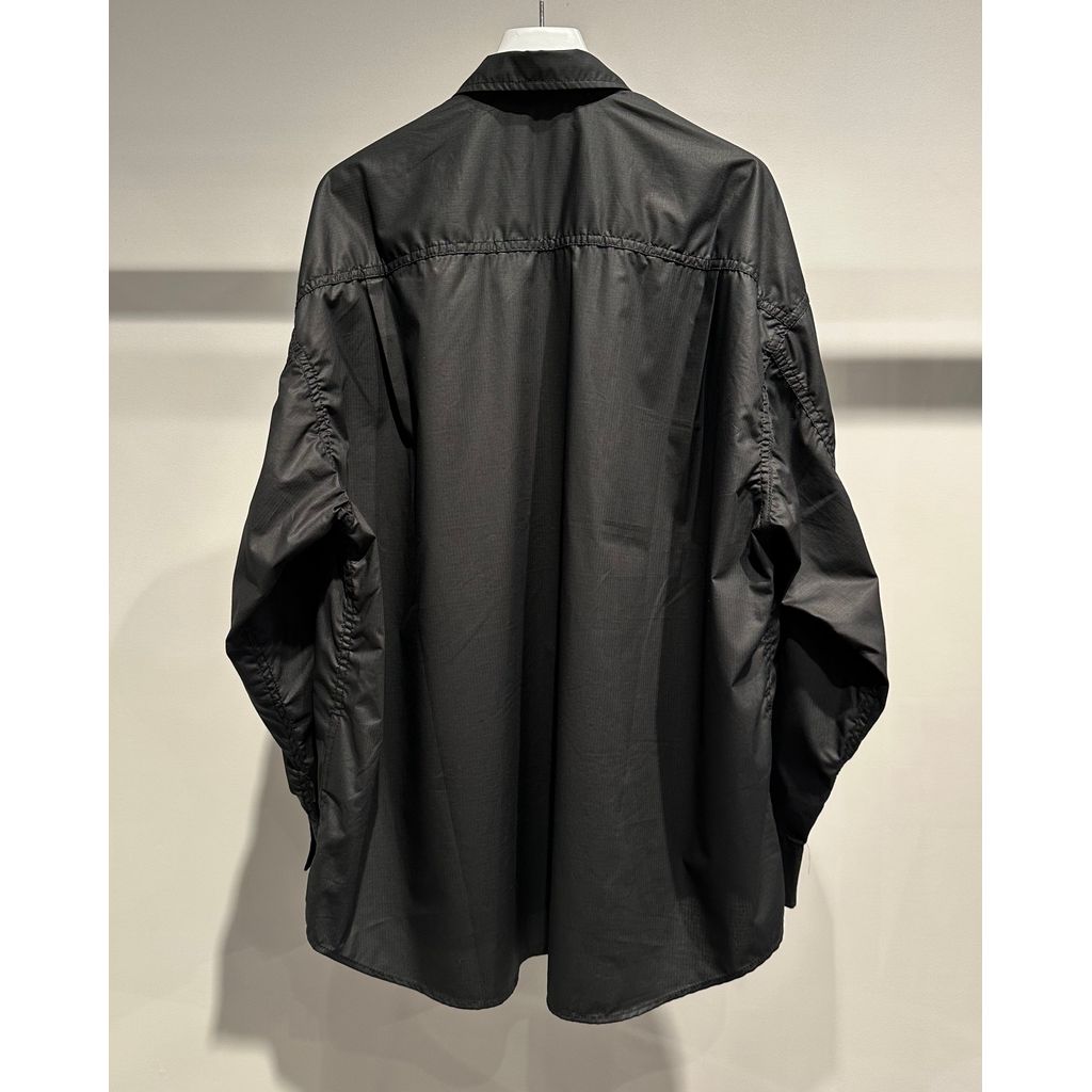 COMME des GARCONS HOMME COTTON LIPCLOTH SHIRTS（BLACK）