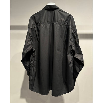 COMME des GARCONS HOMME COTTON LIPCLOTH SHIRTS（BLACK）