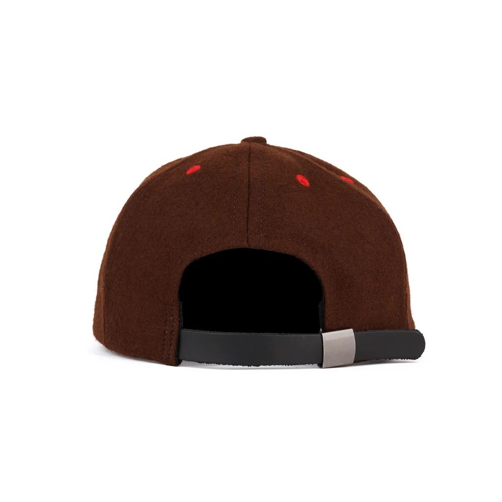 BRAIN DEAD FLANNEL CLASSIC LOGOHEAD 6PANEL HAT