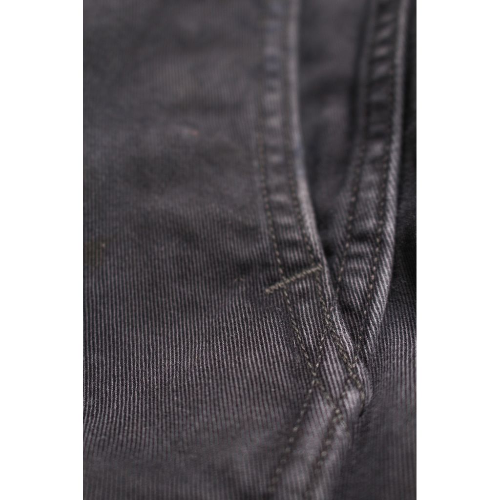 BOWWOW BLACK WORK TROUSERS AGED