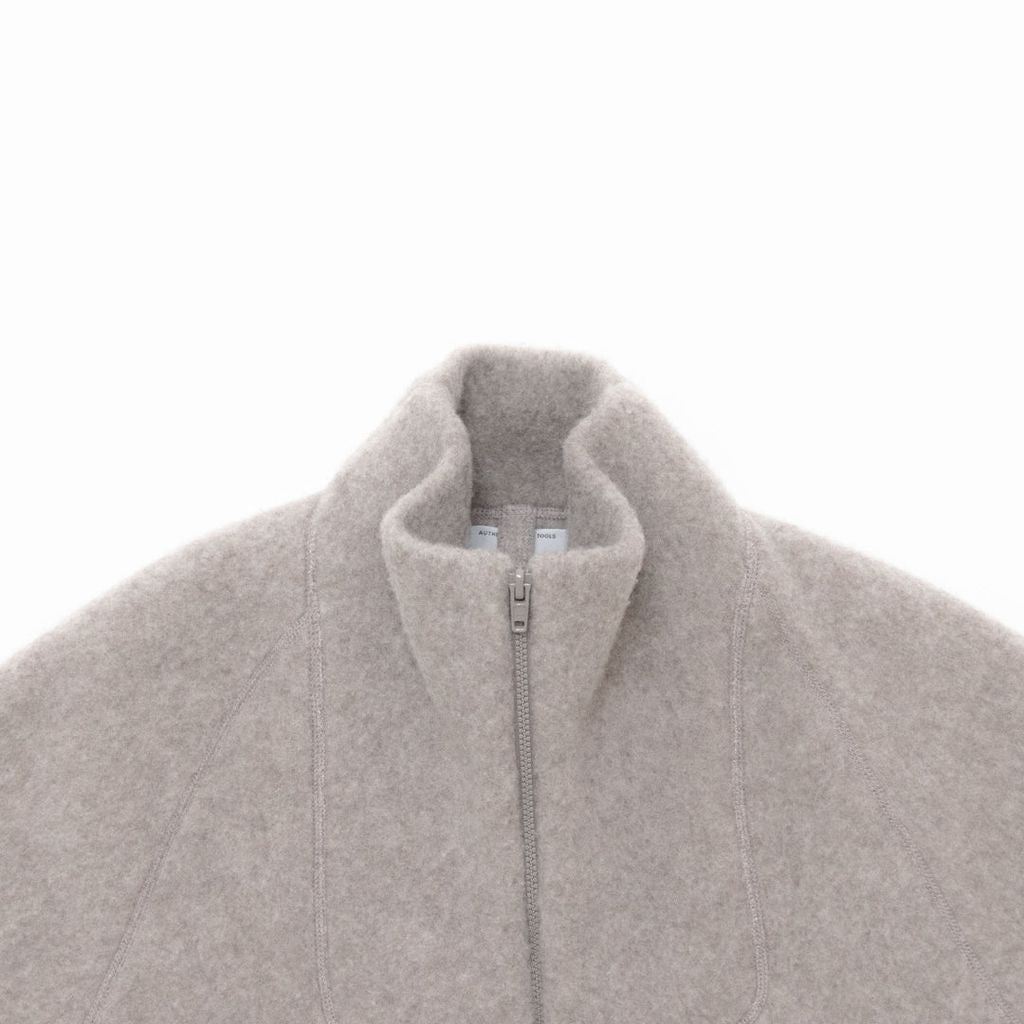 YAECA Natural Wool Fleece Pullover