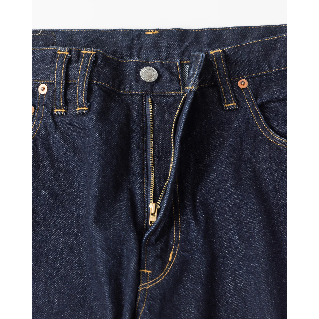 ANACHRONORM  WIDE 5P DENIM PANTS INDIGO