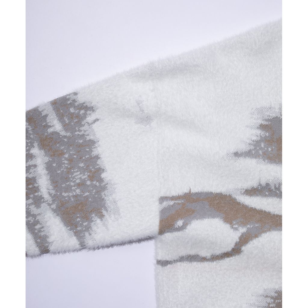 F/CE. FINNISH LANDSCAPE SOLOTEX KNIT SNOW