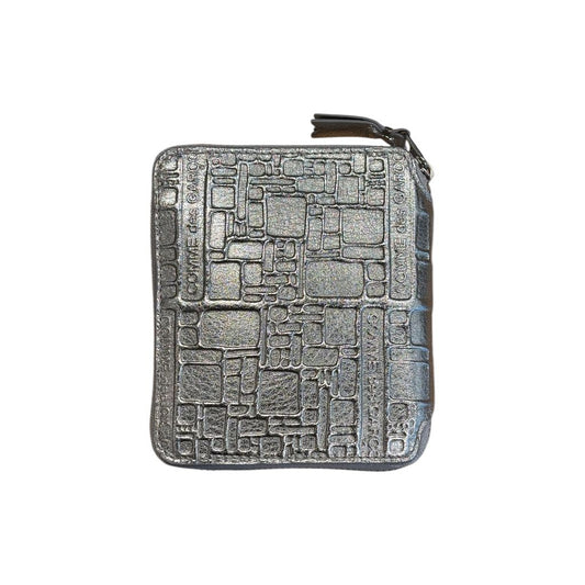 Wallet COMME des GARCONS Embossed Logotype2 Silver