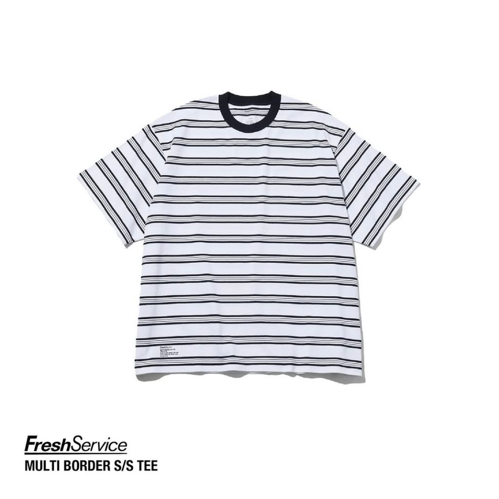 FreshSevice "MULTI BORDER S/S TEE"