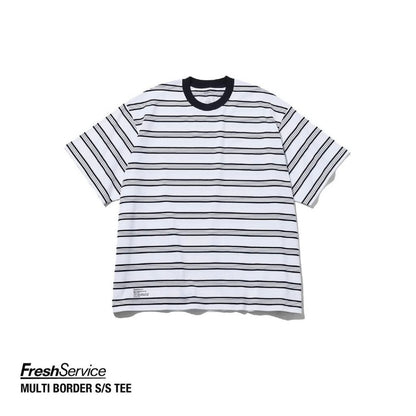FreshSevice "MULTI BORDER S/S TEE"