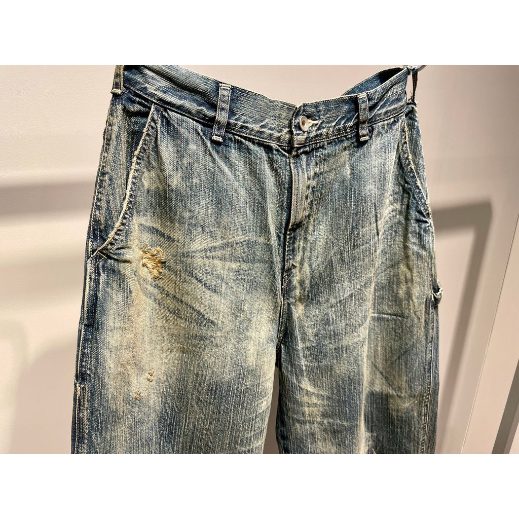 PORTER CLASSIC STEINBECK DENIM PAINTER PANTS VINTAGE CUSTOM