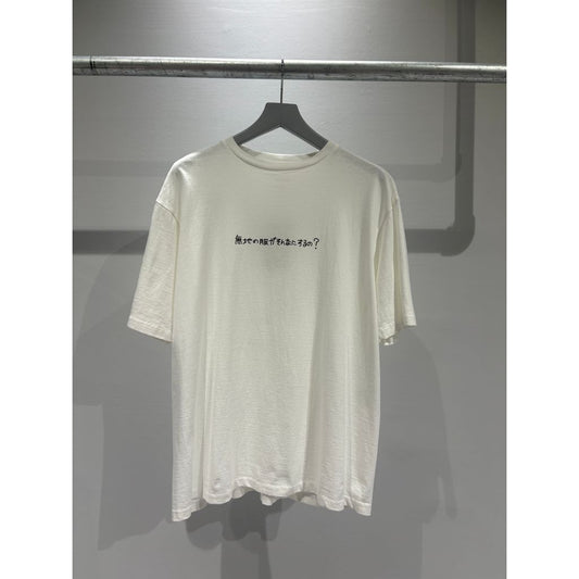 YAECA　丸胴Tシャツ　Ken Kagami