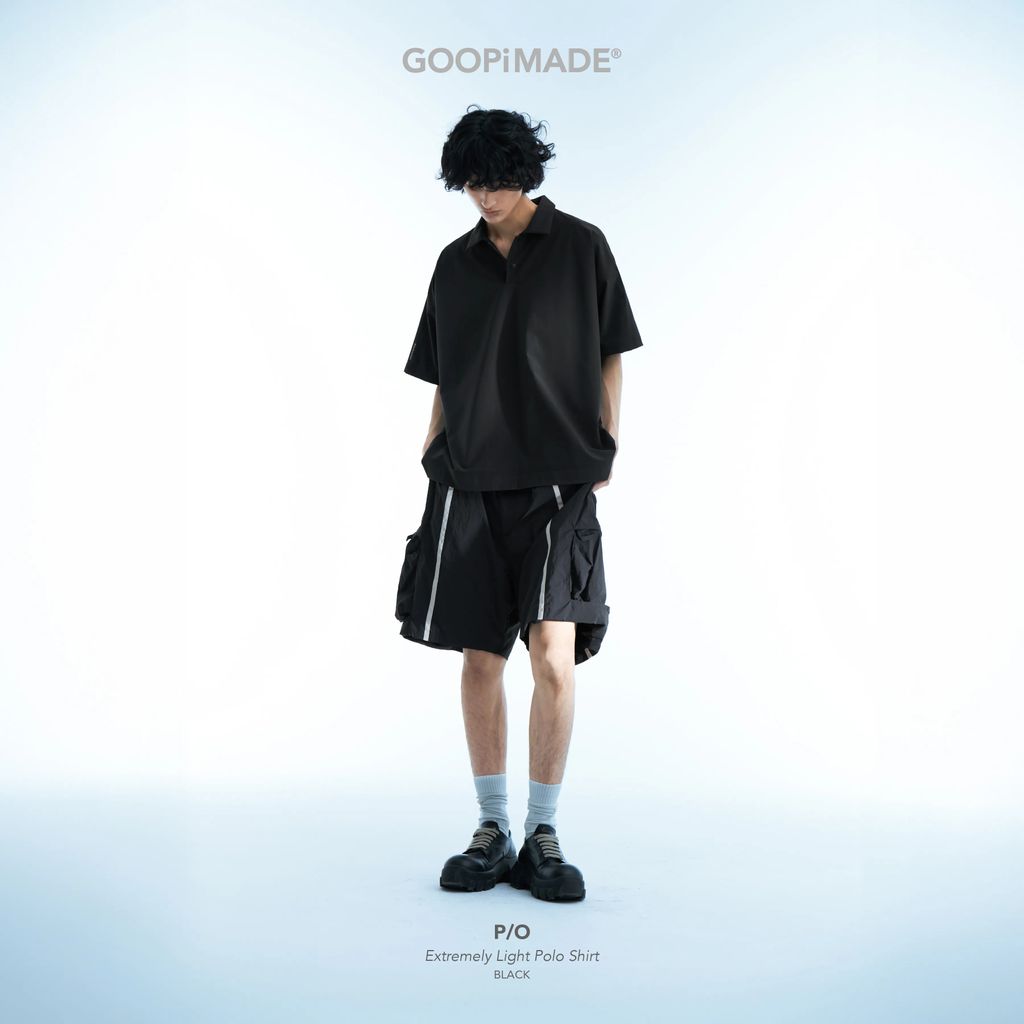 GOOPiMADE P/O - Extremely Light Polo Shirt