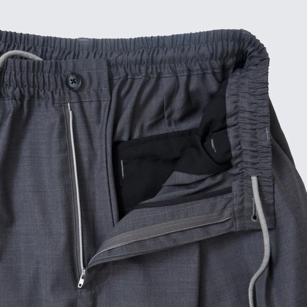 MAGIC STICK IIKANJI PANTS (C.GREY) 26FW-MS8-006