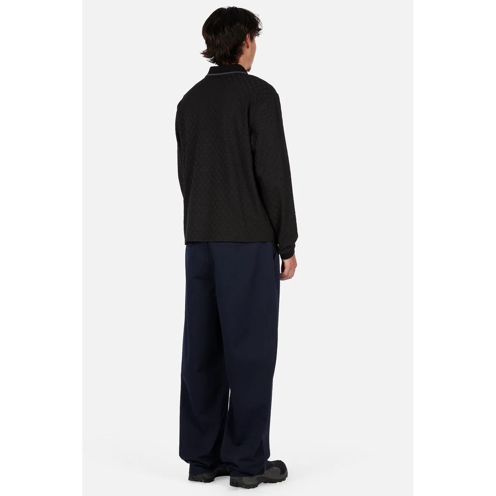 Dime Jacquard LS Polo
