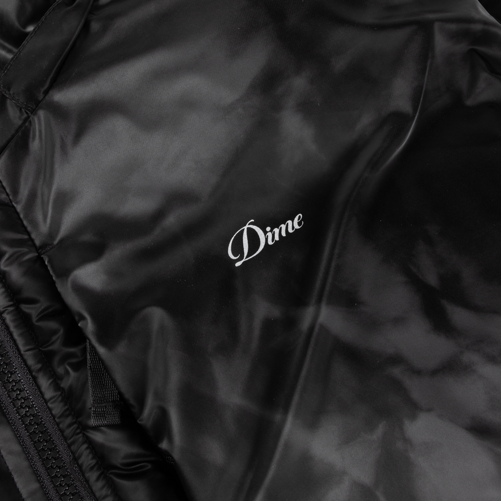 Dime Wavy Puffer (Smoke Black)