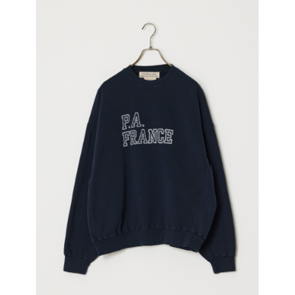 REMI RELIEF SP加工3飛び裏毛クルー(P.A. FRANCE)