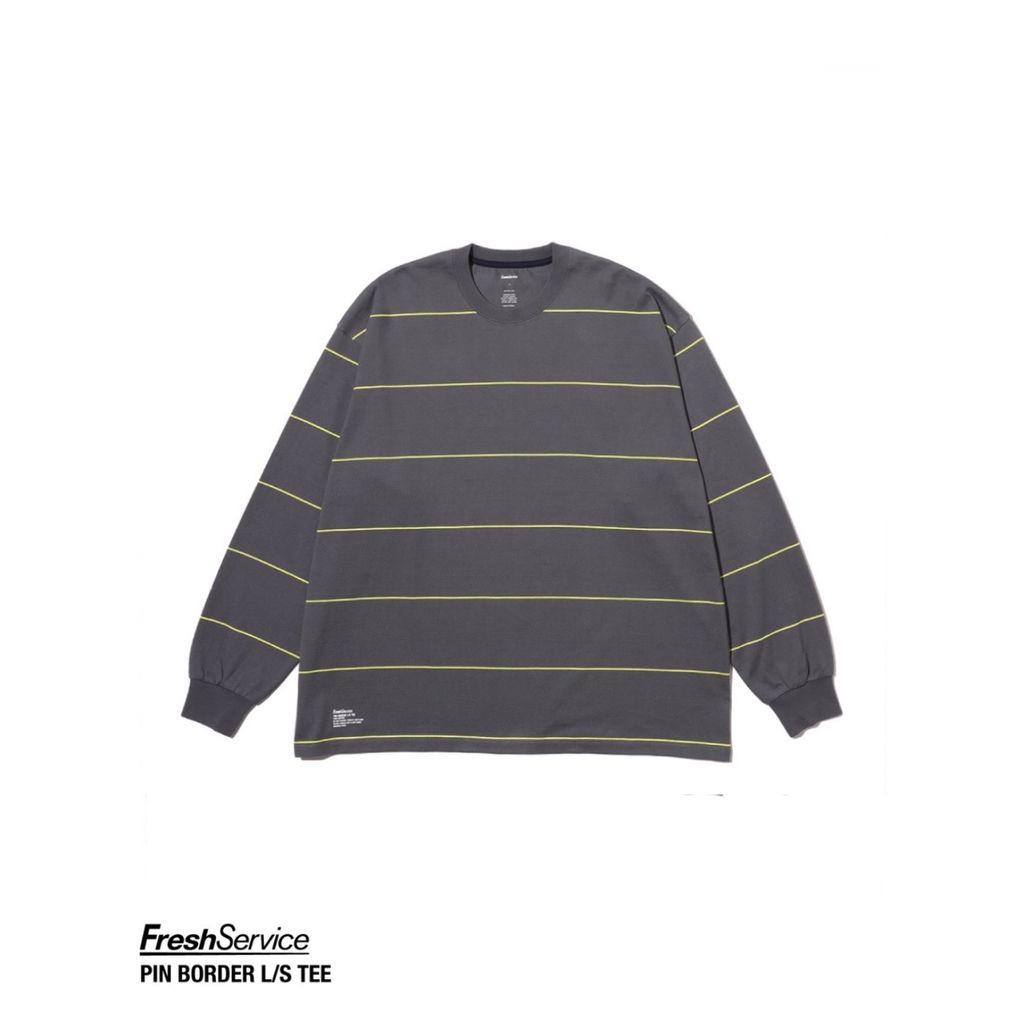 FreshService "PIN BORDER L/S TEE"