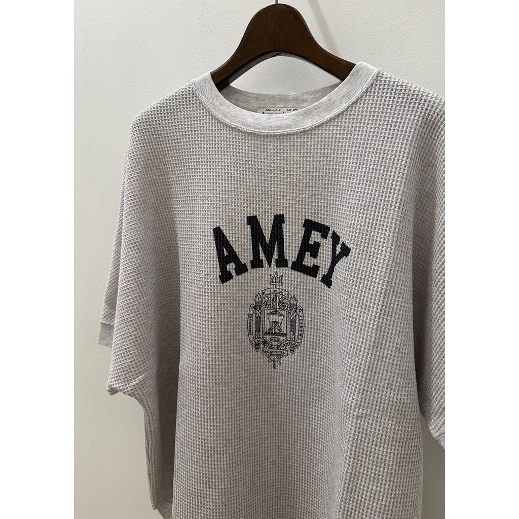 Americana アメリカーナ ビッグ ワッフル バック ガゼット ショートスリーブ プルオーバー 25SS BRF-M-767A/4