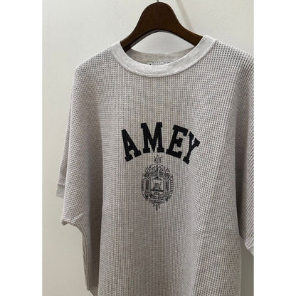 Americana アメリカーナ ビッグ ワッフル バック ガゼット ショートスリーブ プルオーバー 25SS BRF-M-767A/4